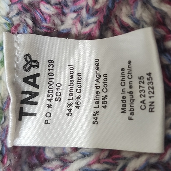 TNA Colorful Knit Vest - Picture 7 of 8